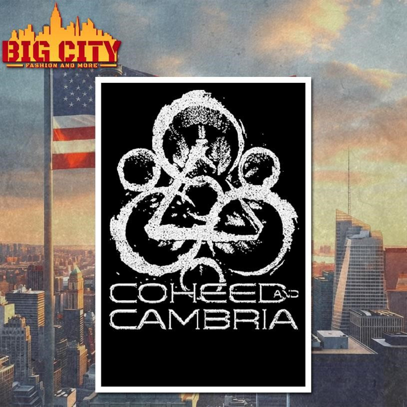 Coheed And Cambria Stone Keywork Fall Tour Shirt