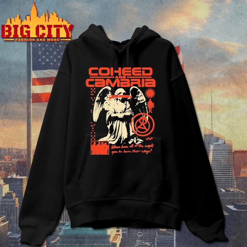 Coheed And Cambria When Have All Of The Angels Gone To Burn Heir Wings Shirt