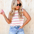 Collecting My Thoughts Pink Knit Tank Top T-Shirts, Hoodie, Sweatshirt | CiraTrend.com