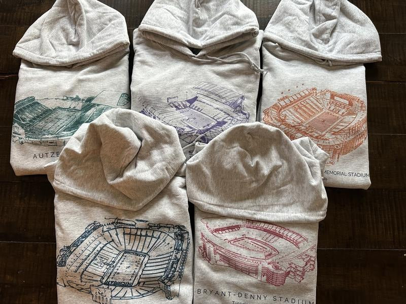 College Stadium Hoodie T-Shirts, Sweatshirt | CiraTrend.com