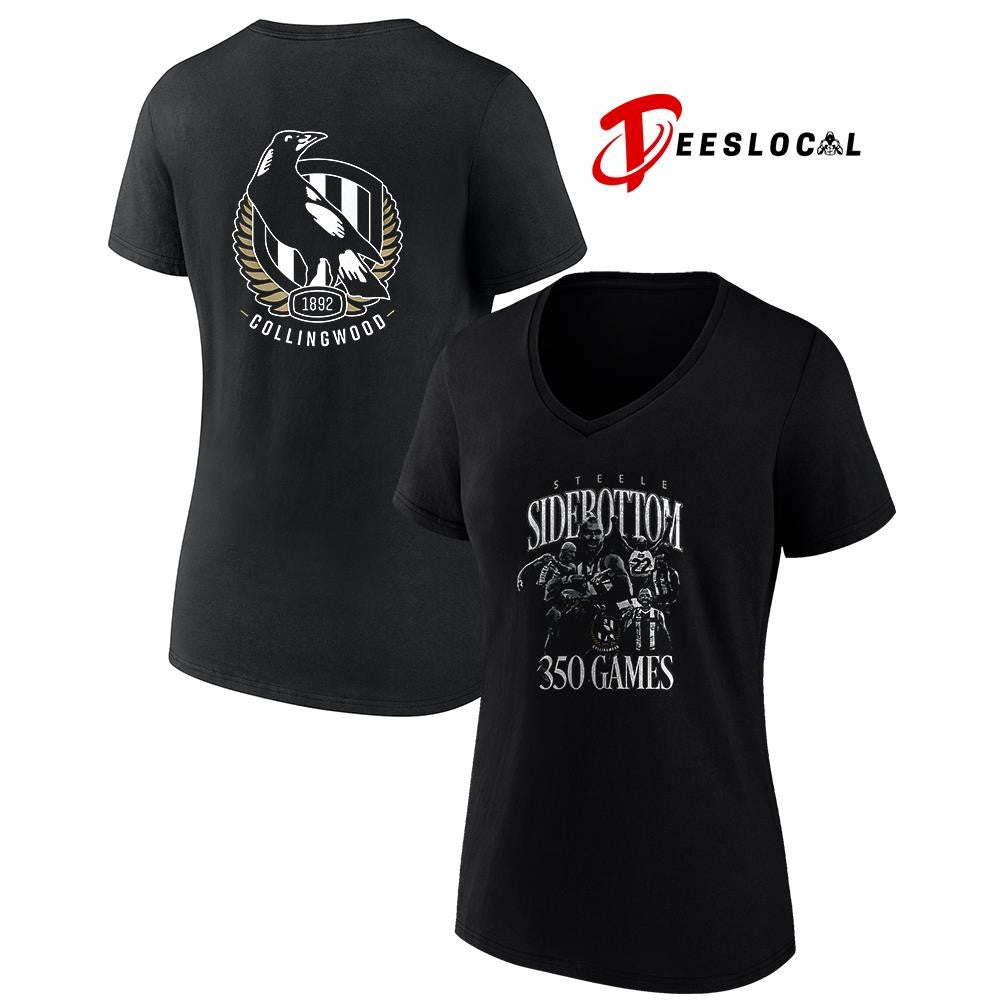 Collingwood Steele sidebottom 350 games shirt