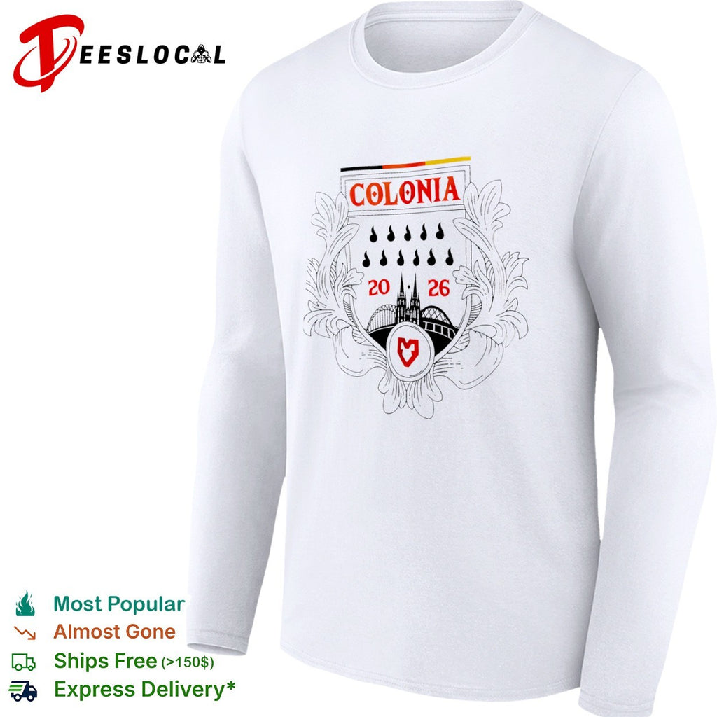 Colonia Germany crest 2026 city skyline shirt