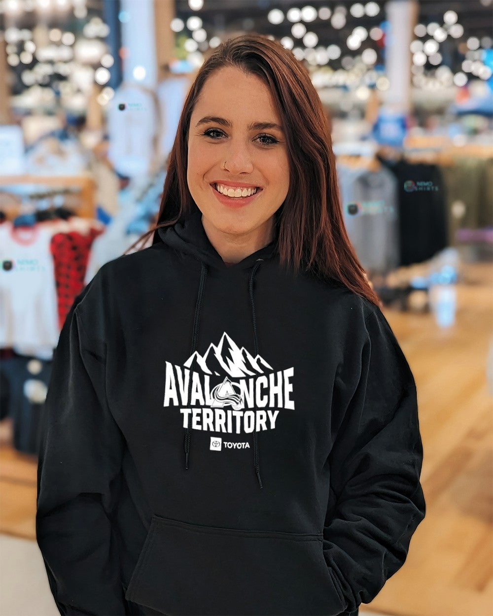 Colorado Avalance territory let ’em know shirt