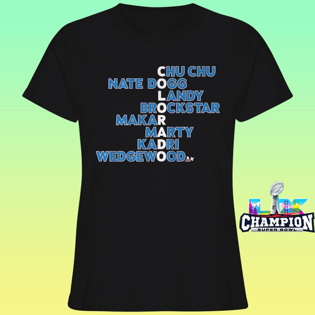 Colorado Hockey Names 2026 Chu Chu And Nate Dogg And Landy Shirt