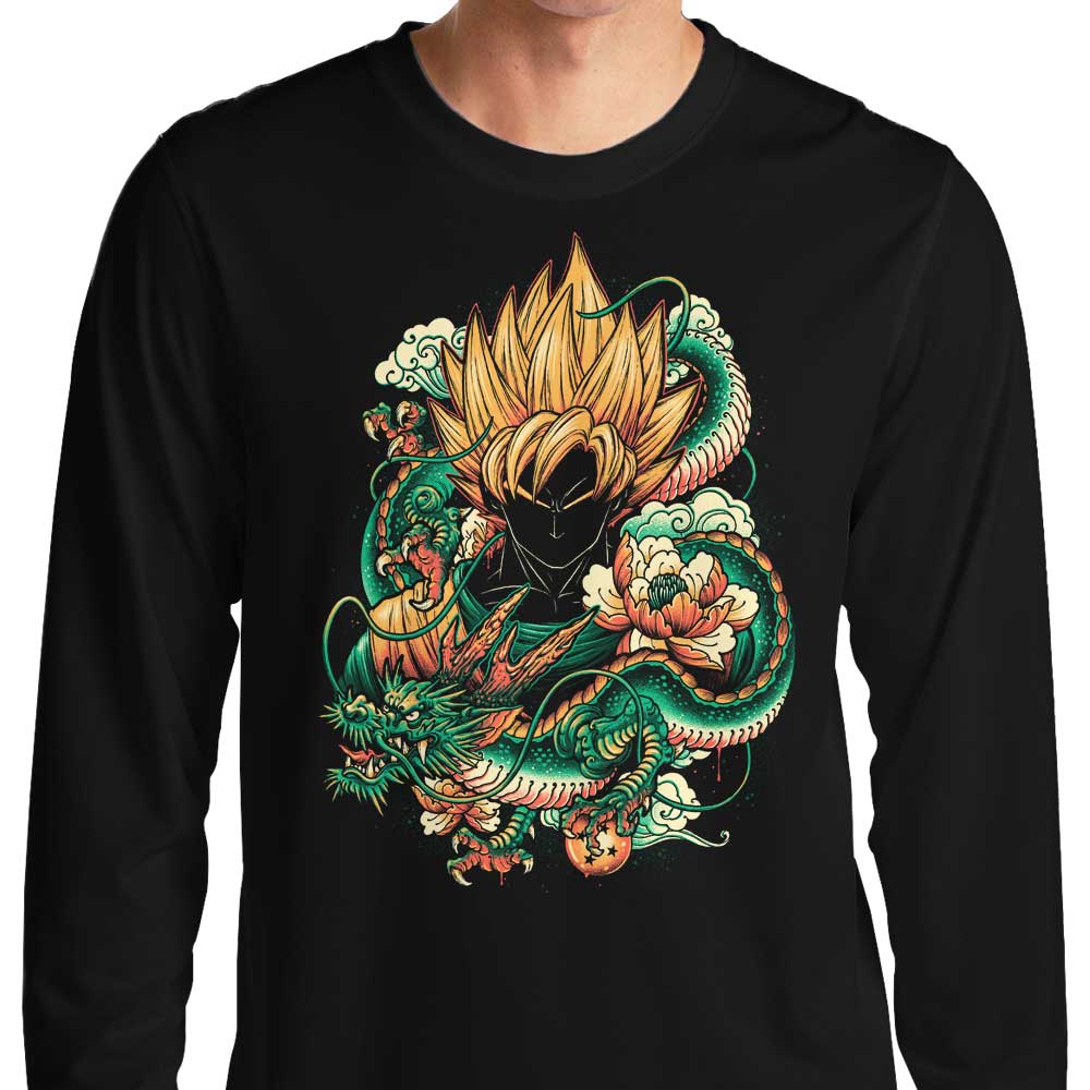 Colorful Dragon - Long Sleeve T-Shirt Hoodie, Sweatshirt | CiraTrend.com (Image 1)