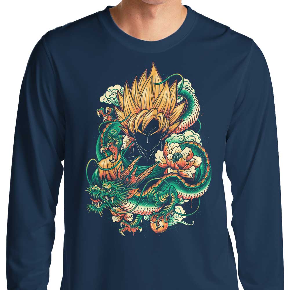Colorful Dragon - Long Sleeve T-Shirt Hoodie, Sweatshirt | CiraTrend.com (Image 3)