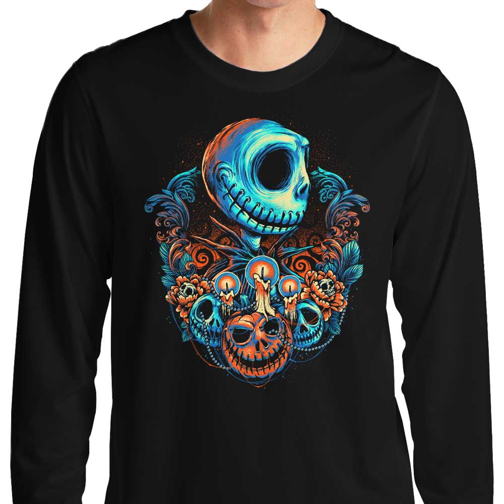 Colorful Pumpkin King Long Sleeve T-Shirts, Hoodie, Sweatshirt