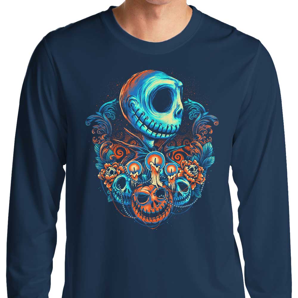 Colorful Pumpkin King Long Sleeve T-Shirts, Hoodie, Sweatshirt