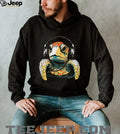 Colorful Sea Turtle Wearing DJ Headphones Graphic Tee