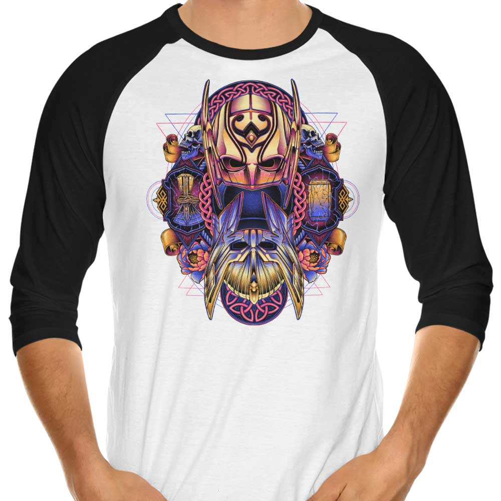 Colorful Thunder 3 4 Sleeve T-Shirts, Hoodie, Sweatshirt