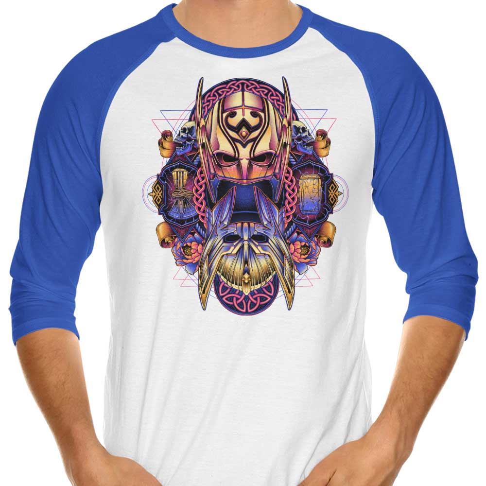 Colorful Thunder 3 4 Sleeve T-Shirts, Hoodie, Sweatshirt
