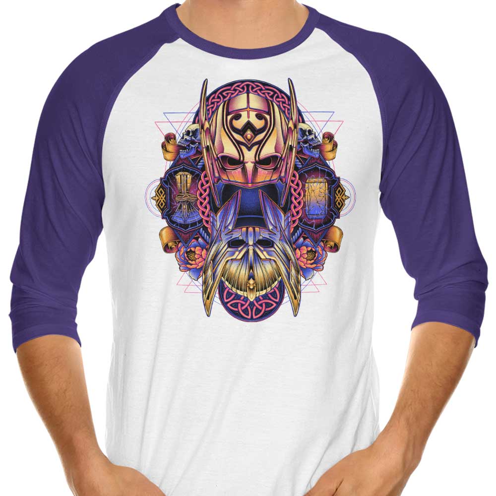 Colorful Thunder 3 4 Sleeve T-Shirts, Hoodie, Sweatshirt