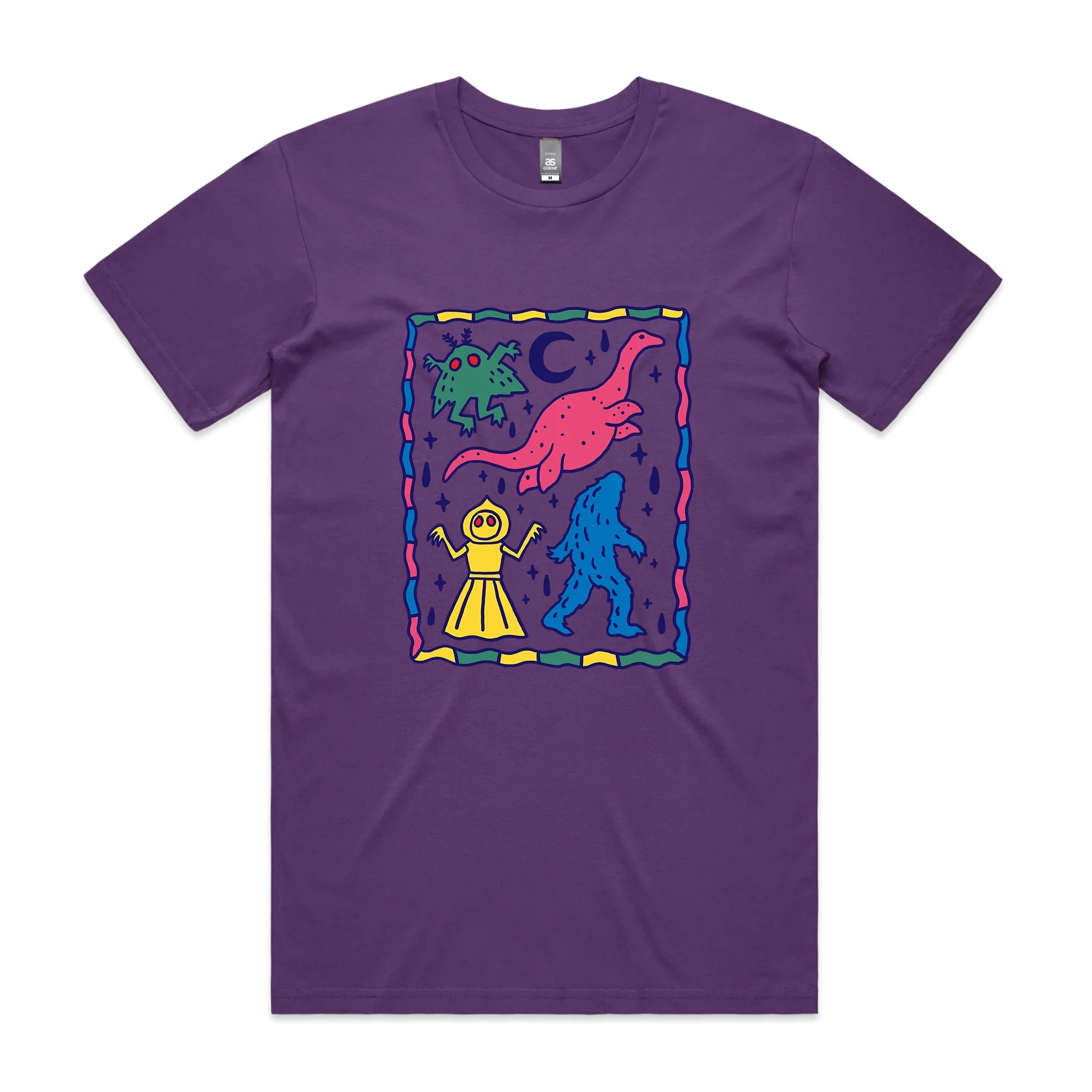 Colourful Cryptids Tee Hoodie, Sweatshirt | CiraTrend.com (Image 1)