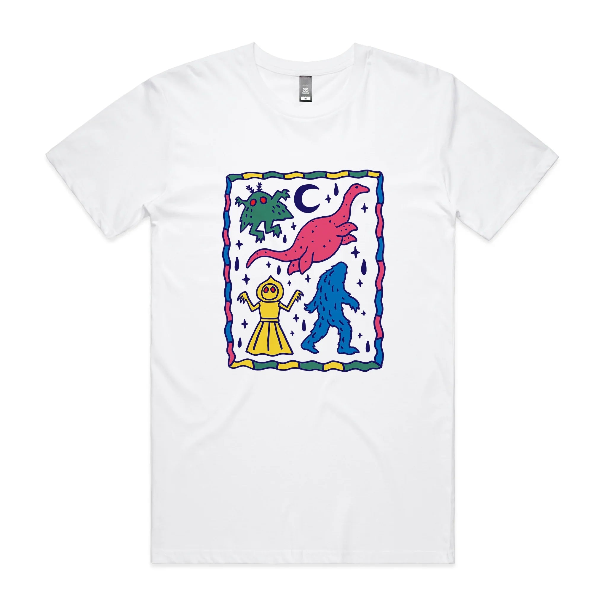 Colourful Cryptids Tee Hoodie, Sweatshirt | CiraTrend.com (Image 2)