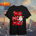 Columbus Blue Jackets NHL Hockey Ho Ho Ho Santa Claus Merry Christmas Shirt