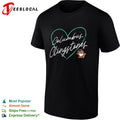 Columbus Clingstones baseball heart logo shirt