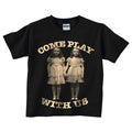 Come Play With Us "The Shining" Kids Shirt Hoodie, Sweatshirt | CiraTrend.com (Image 1)
