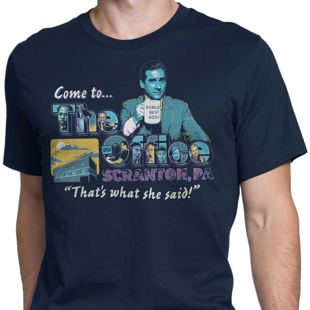 Come to Scranton - Men's Apparel T-Shirts, Hoodie, Sweatshirt | CiraTrend.com (Image 4)