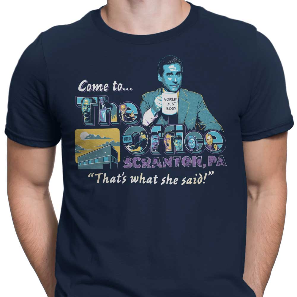 Come to Scranton - Men's Apparel T-Shirts, Hoodie, Sweatshirt | CiraTrend.com (Image 5)