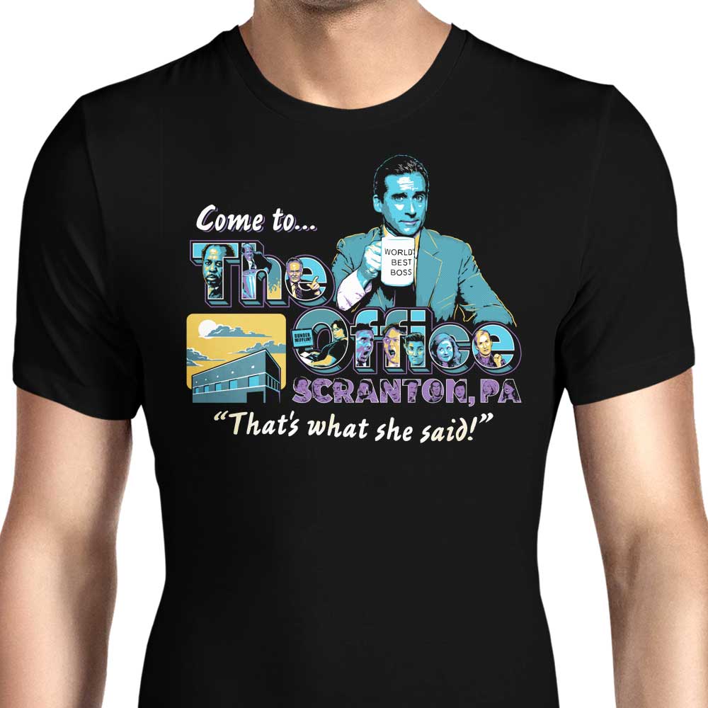 Come to Scranton - Men's Apparel T-Shirts, Hoodie, Sweatshirt | CiraTrend.com (Image 1)