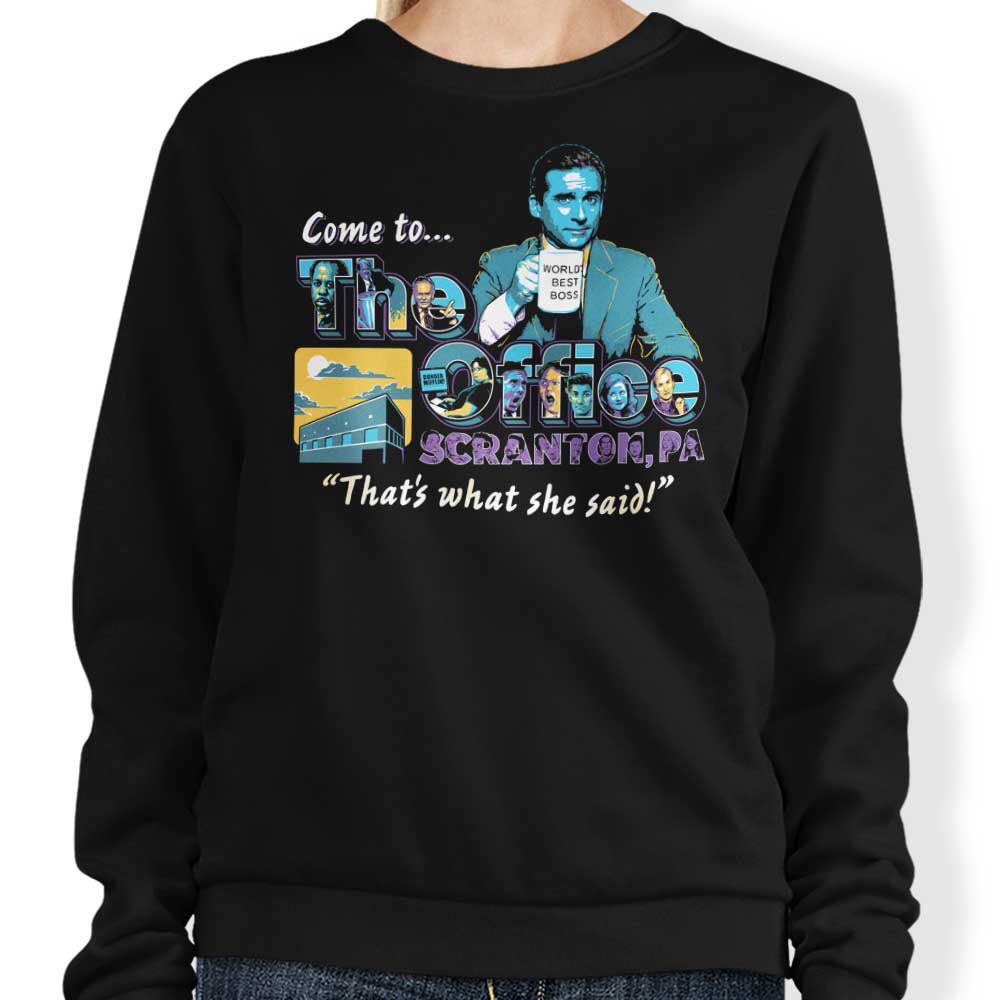 Come to Scranton - Sweatshirt T-Shirts, Hoodie | CiraTrend.com (Image 1)
