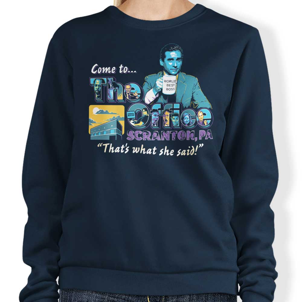 Come to Scranton - Sweatshirt T-Shirts, Hoodie | CiraTrend.com (Image 3)