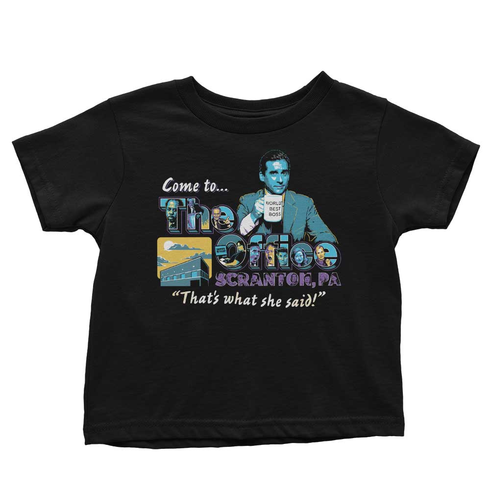 Come to Scranton - Youth Apparel T-Shirts, Hoodie, Sweatshirt | CiraTrend.com (Image 4)