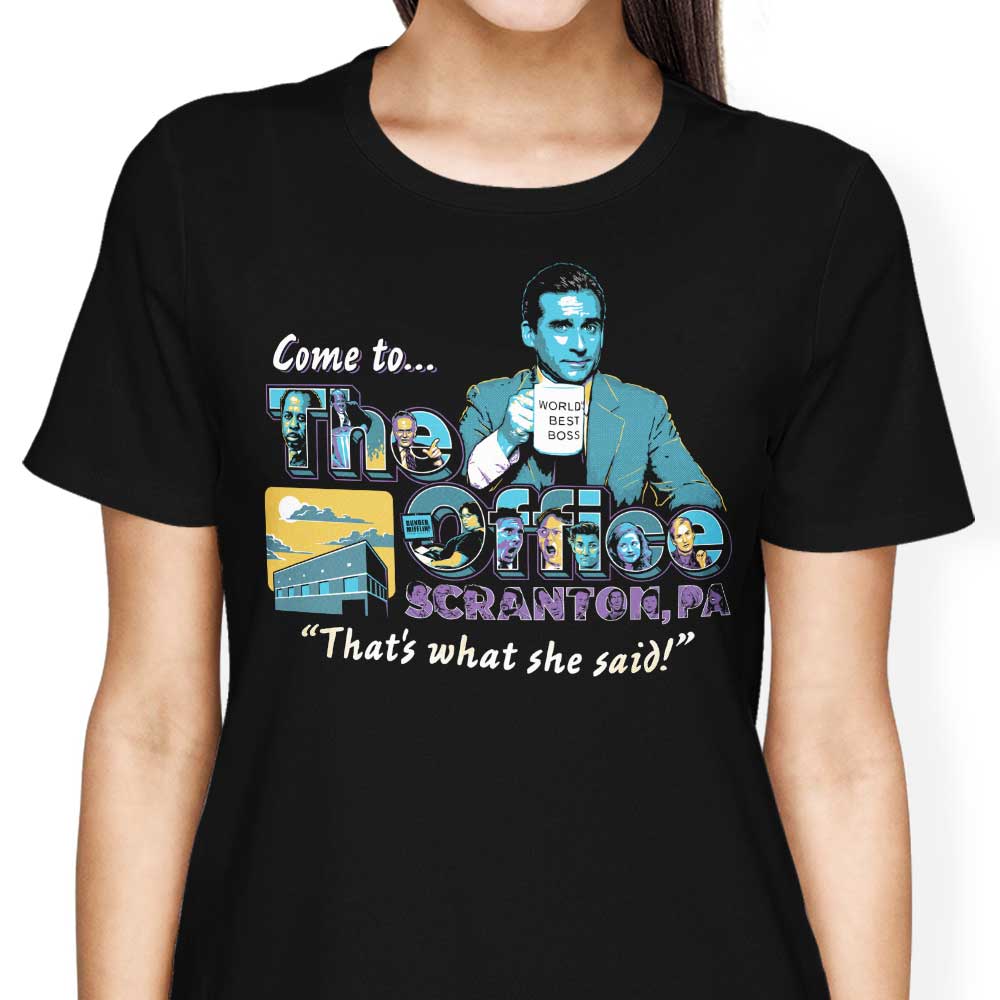 Come to Scranton - Women's Apparel T-Shirts, Hoodie, Sweatshirt | CiraTrend.com (Image 3)