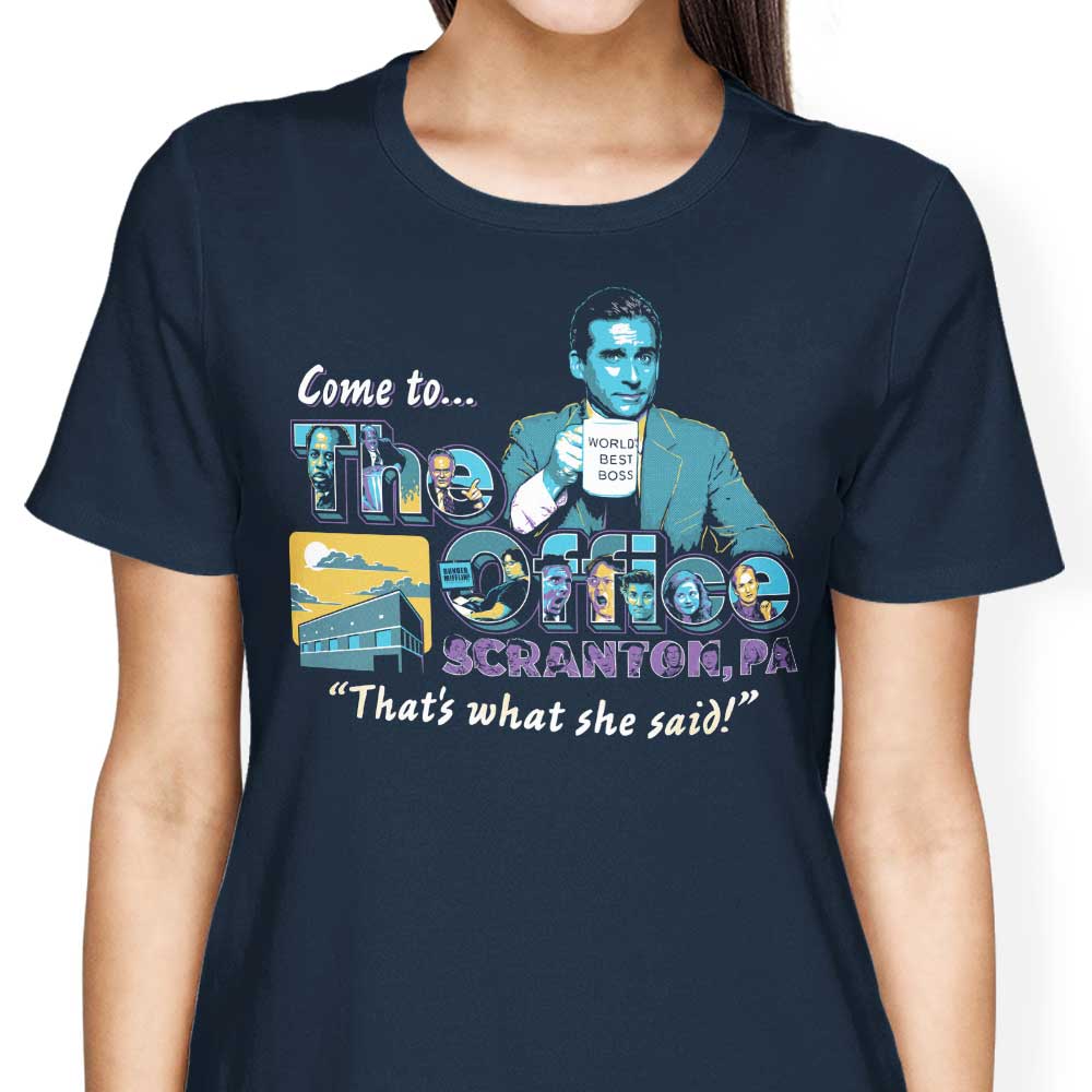 Come to Scranton - Women's Apparel T-Shirts, Hoodie, Sweatshirt | CiraTrend.com (Image 4)