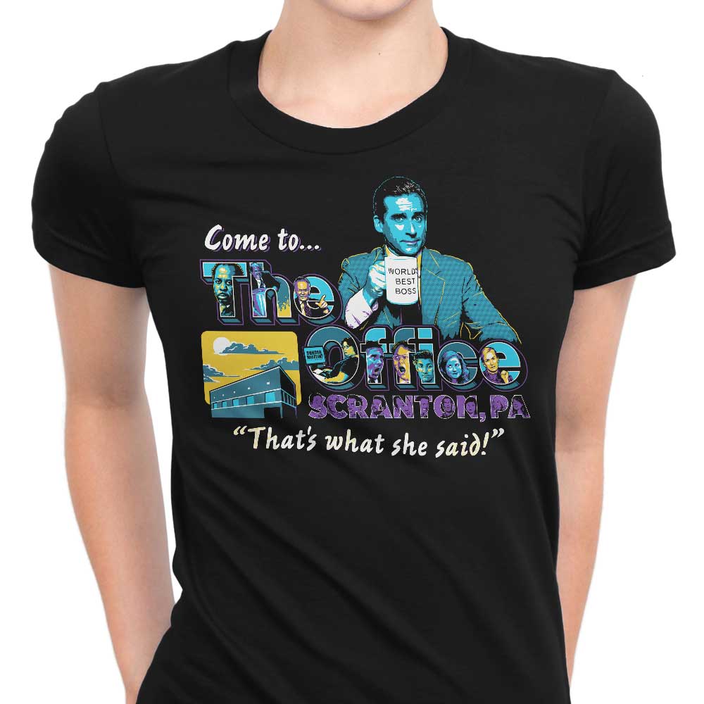 Come to Scranton - Women's Apparel T-Shirts, Hoodie, Sweatshirt | CiraTrend.com (Image 1)