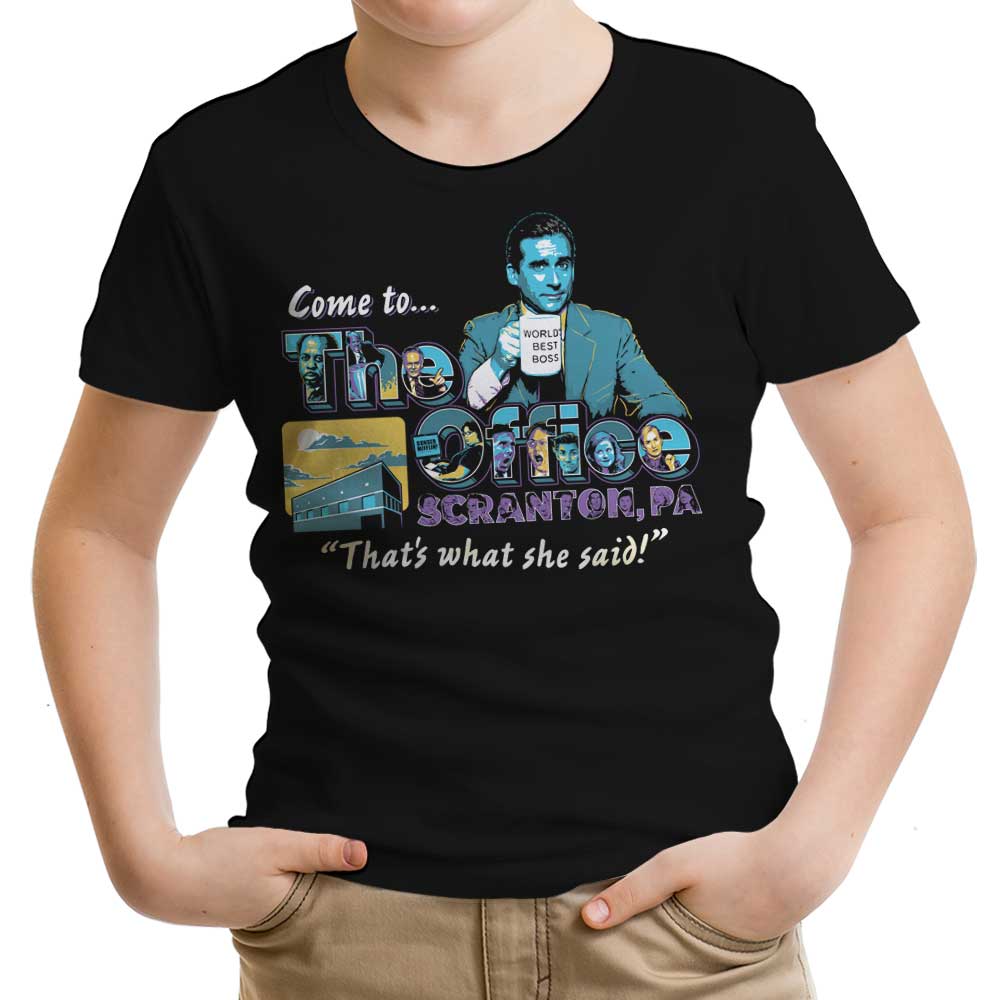 Come to Scranton - Youth Apparel T-Shirts, Hoodie, Sweatshirt | CiraTrend.com (Image 1)
