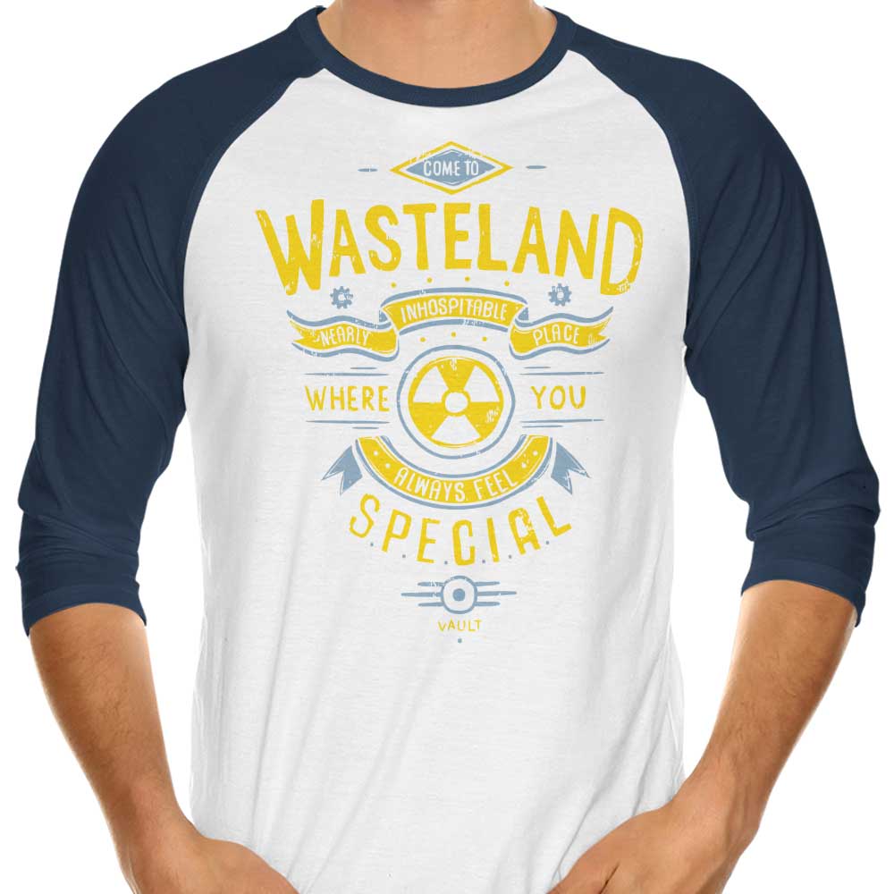 Come to Wasteland - 3/4 Sleeve Raglan T-Shirt Hoodie, Sweatshirt | CiraTrend.com (Image 1)