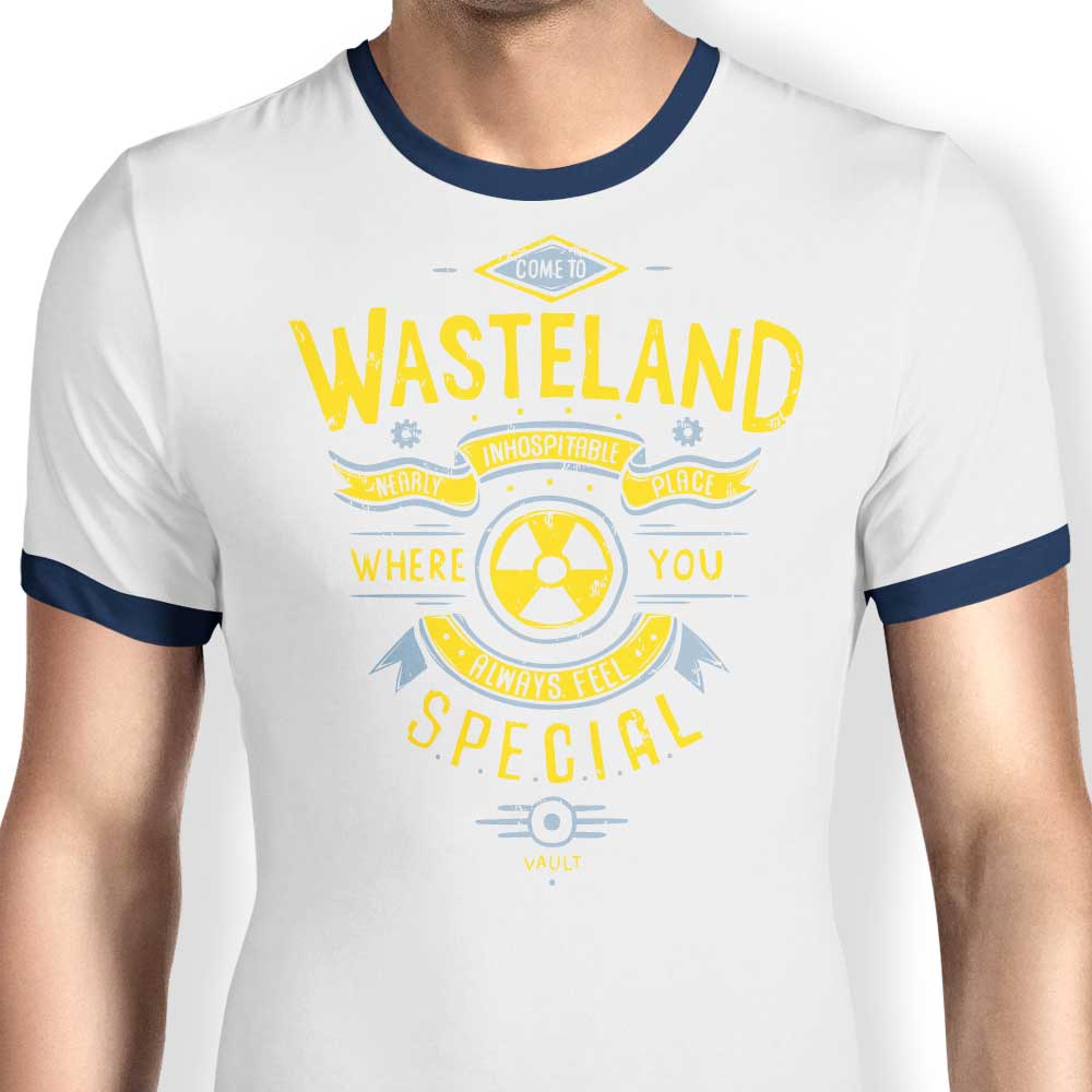 Come to Wasteland - Ringer T-Shirt Hoodie, Sweatshirt | CiraTrend.com (Image 1)