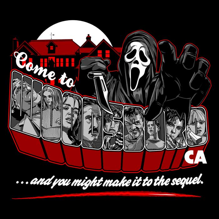 Come to Woodsboro - Youth Apparel T-Shirts, Hoodie, Sweatshirt | CiraTrend.com (Image 2)
