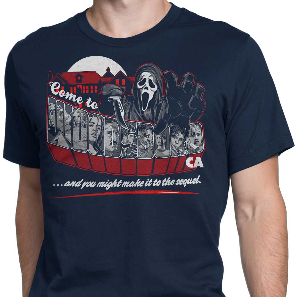 Come to Woodsboro - Men's Apparel T-Shirts, Hoodie, Sweatshirt | CiraTrend.com (Image 4)