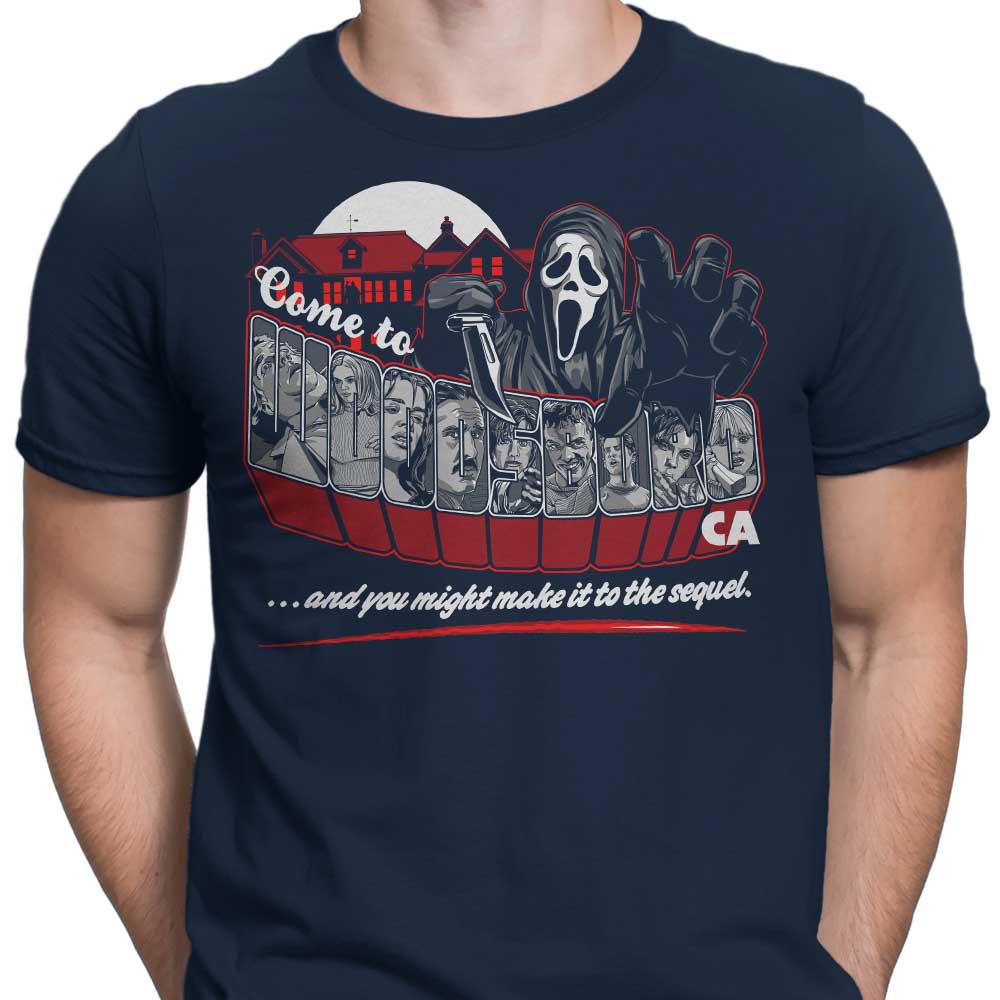 Come to Woodsboro - Men's Apparel T-Shirts, Hoodie, Sweatshirt | CiraTrend.com (Image 5)
