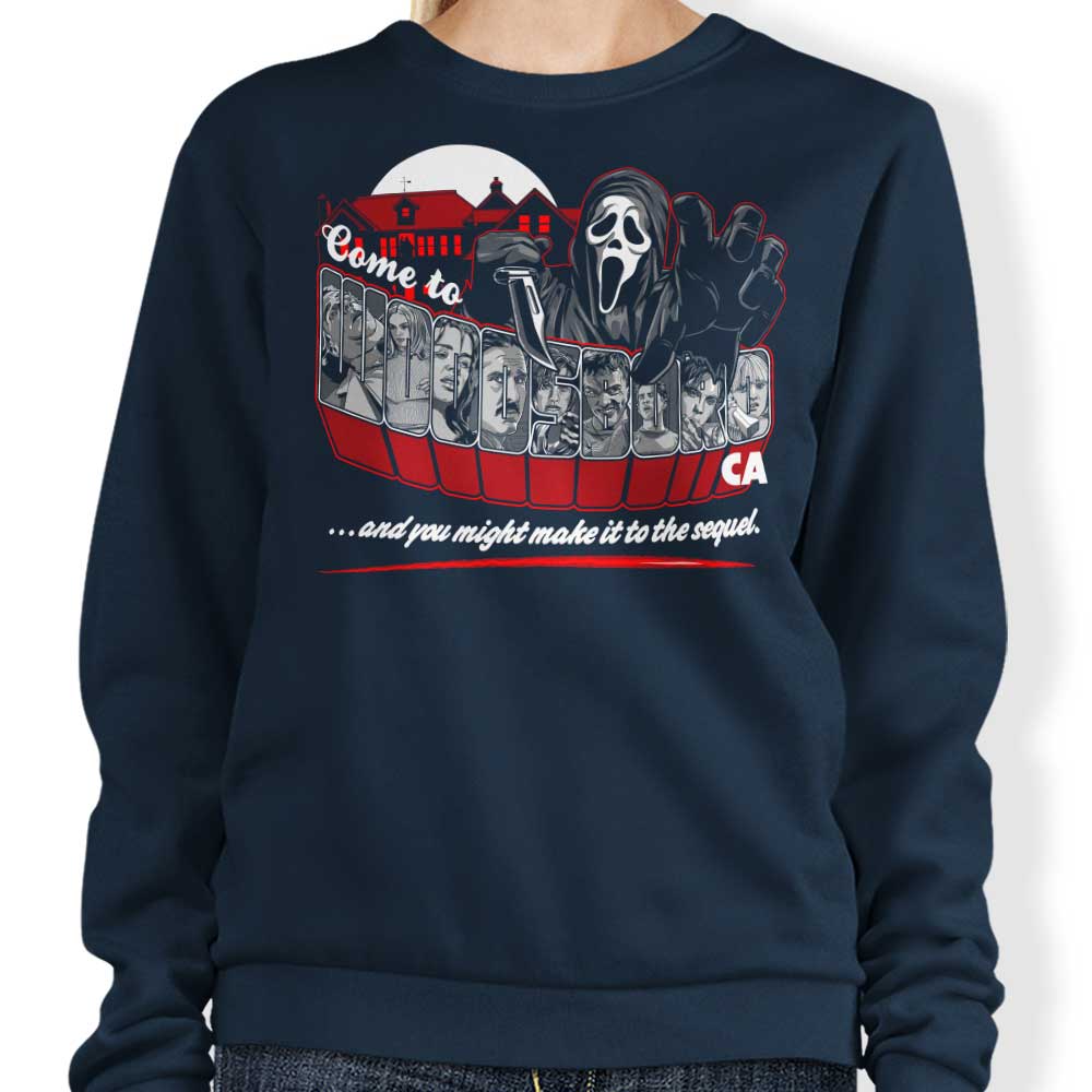 Come to Woodsboro - Sweatshirt T-Shirts, Hoodie | CiraTrend.com (Image 3)