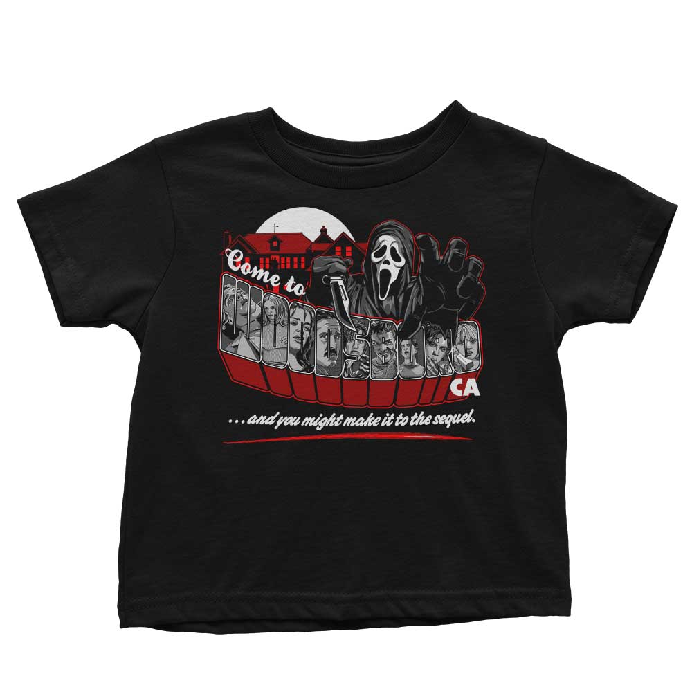 Come to Woodsboro - Youth Apparel T-Shirts, Hoodie, Sweatshirt | CiraTrend.com (Image 4)