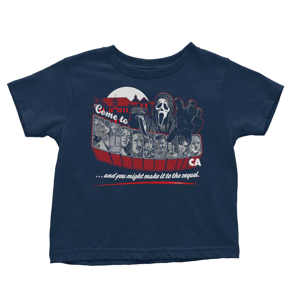 Come to Woodsboro - Youth Apparel T-Shirts, Hoodie, Sweatshirt | CiraTrend.com (Image 5)