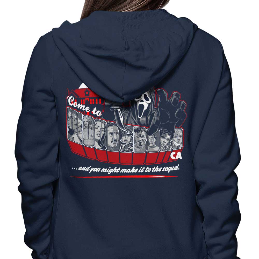 Come to Woodsboro - Hoodie T-Shirts, Sweatshirt | CiraTrend.com (Image 3)