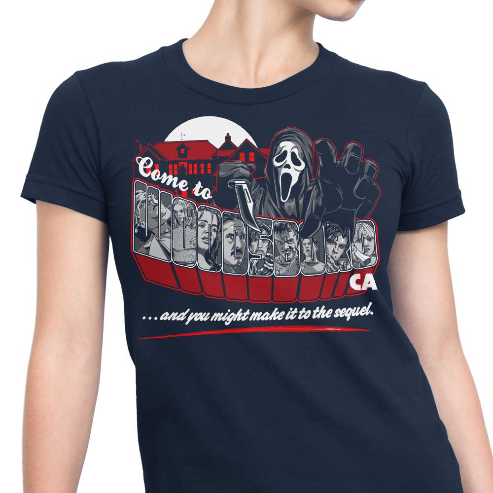 Come to Woodsboro - Women's Apparel T-Shirts, Hoodie, Sweatshirt | CiraTrend.com (Image 5)