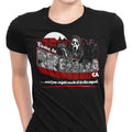 Come to Woodsboro - Women's Apparel T-Shirts, Hoodie, Sweatshirt | CiraTrend.com (Image 1)