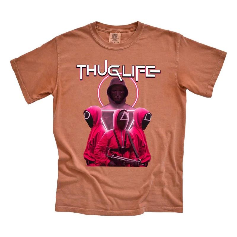 Comfort Colors  Thug Life Squidgame  Shirt Hoodie, Sweatshirt | CiraTrend.com