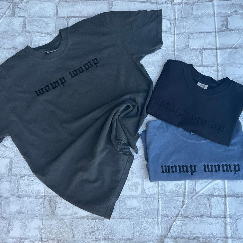 Comfort Colors -Womp Womp Embroidered T-shirt Hoodie, Sweatshirt | CiraTrend.com