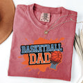 Comfort Colors Basketball Dad Shirt, Game Day Basketball Shirt, New Dad Gift, Father's Day Gift Hoodie, Sweatshirt