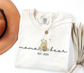 Comfort Colors Custom Mama Bear Shirt, Mama Shirt, Mama Shirt, Gift for Mom, Gift for Grandma, Mothers Day Shirt, New Mom...