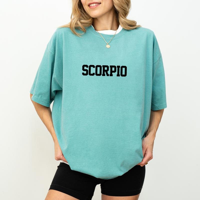 Comfort Colors Custom Zodiac Shirt, Astrology Lover Graphic Tee, Taurus Gemini Cancer Leo Virgo Libra Unhinged Shirt,...