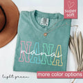 Comfort Colors Nana Shirt, Nana T-Shirt, Gift for Nana, Grandma Gift, Grandmother Shirt, Grandma Mimi Gigi Tee, Mother's...