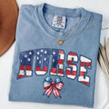 Comfort Colors Patriotic Nurse Shirt, Nurse 4th Of July T-Shirt, Memorial Day Tee, Nurse Gift Hoodie, Sweatshirt