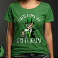 Comfort Colors St Patricks Trump Shirt Trump Shamrock Shirt Make St Patrick's Day Great Again Sweatshirt Irish Day Trump...
